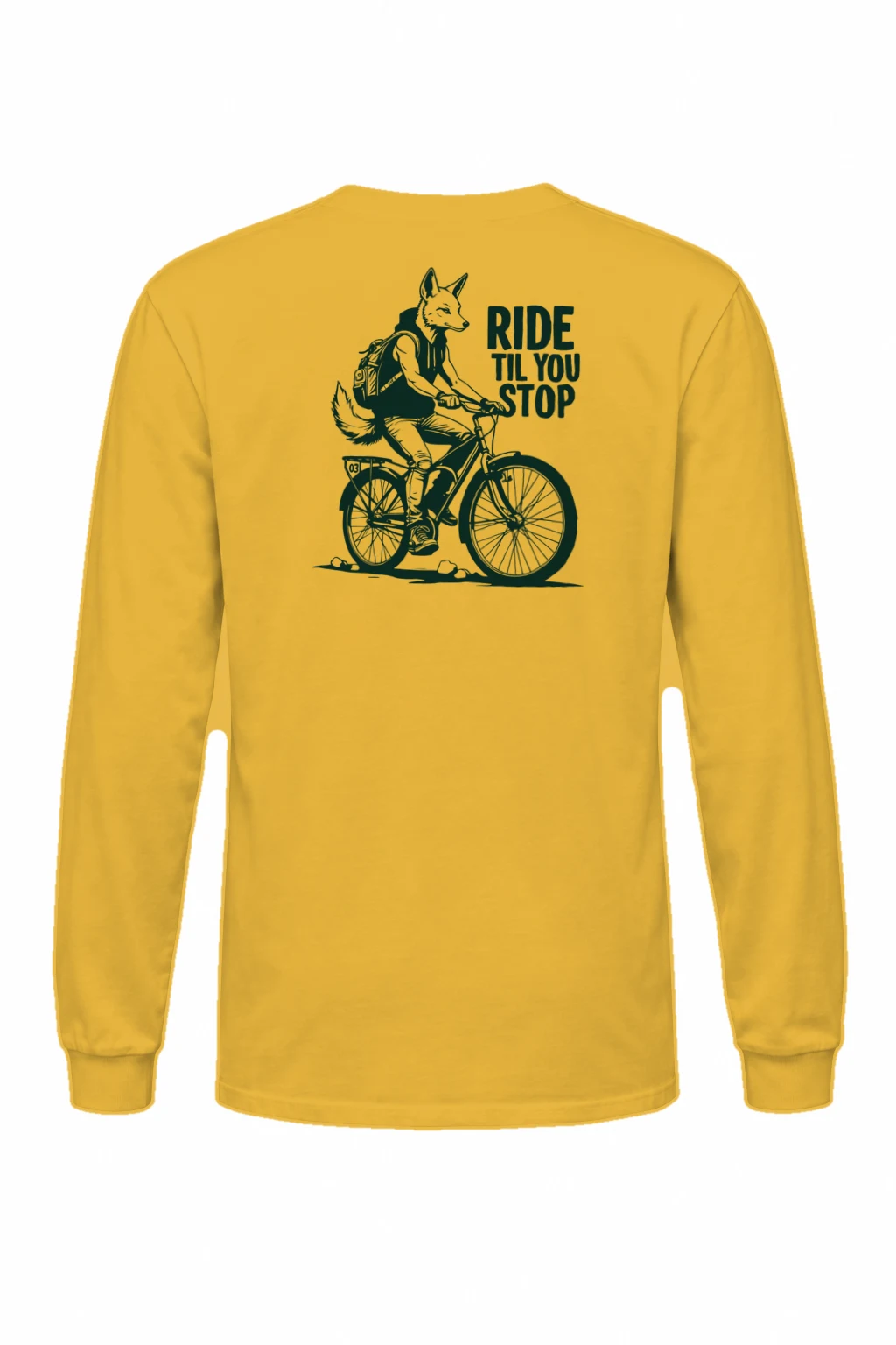 "Ride Til You Stop" Unisex Longsleeve T-shirt | Gildan 2400