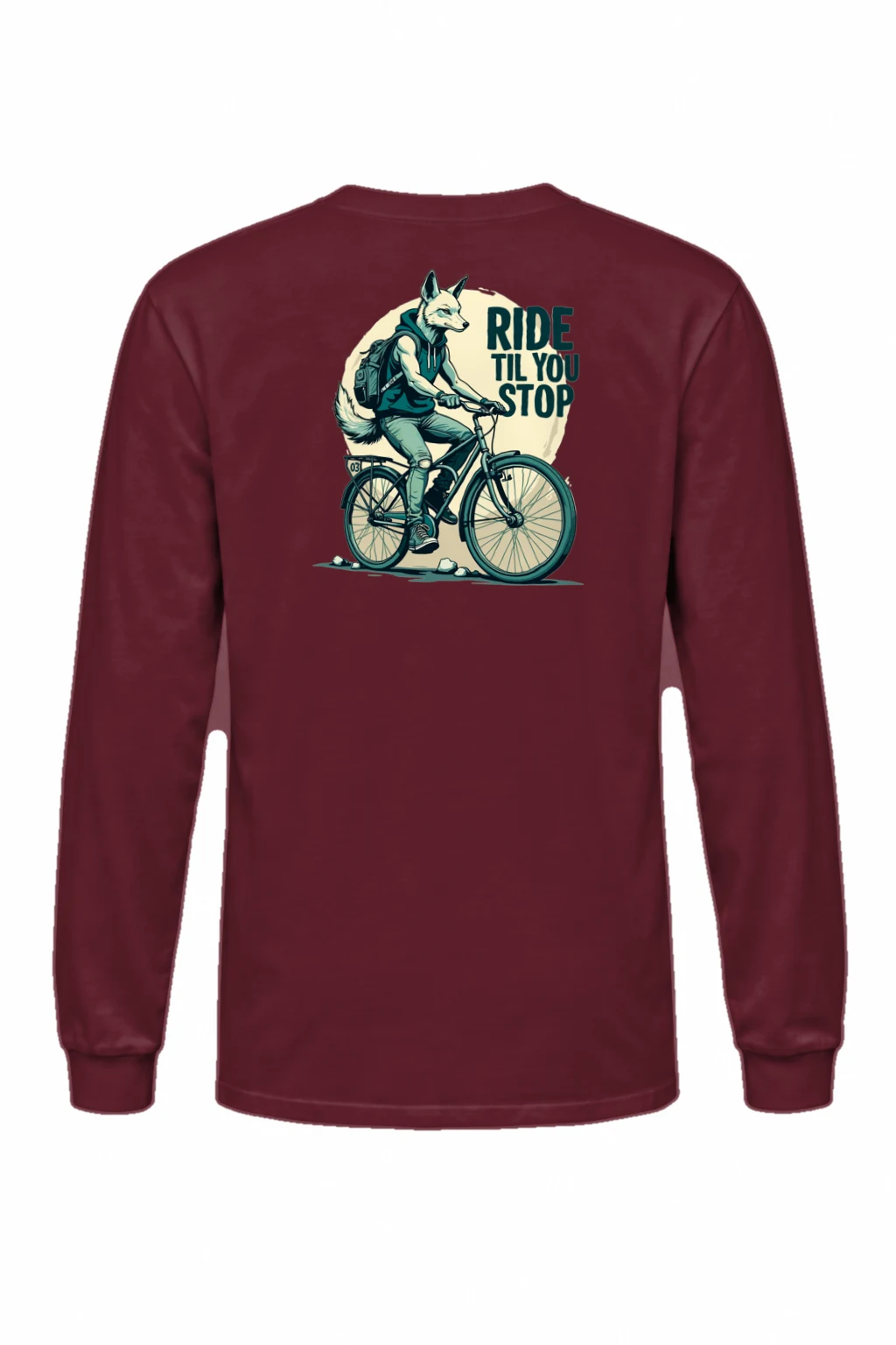 "Ride Til You Stop" Unisex Longsleeve T-shirt | Gildan 2400
