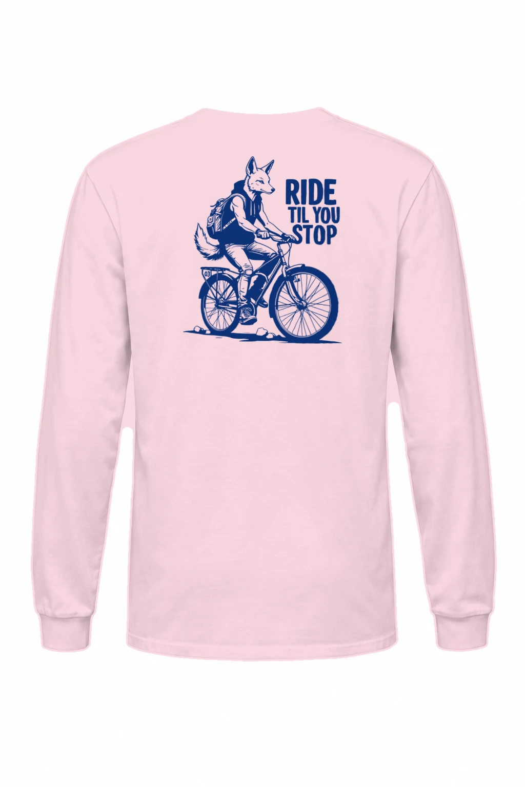 "Ride Til You Stop" Unisex Longsleeve T-shirt | Gildan 2400