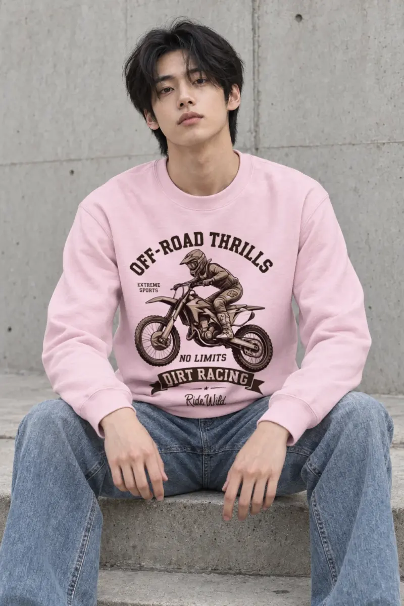 "Ride Wild" Heavy Blend Unisex Crewneck Sweatshirt