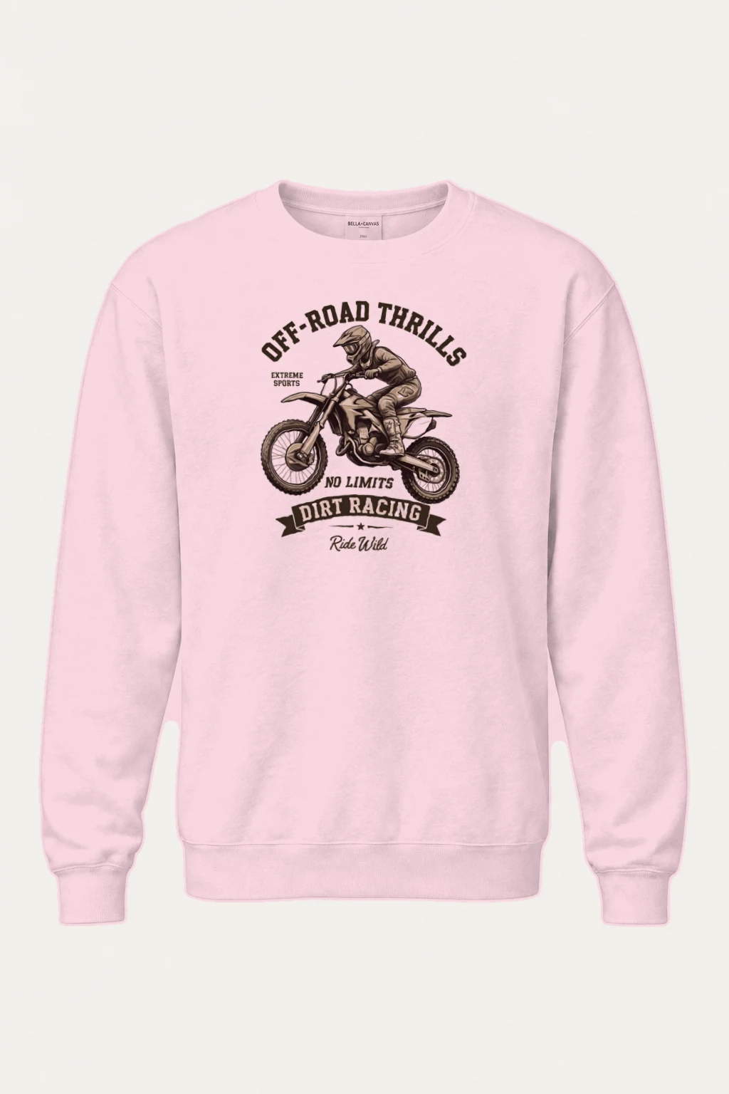 "Ride Wild" Heavy Blend Unisex Crewneck Sweatshirt | Gildan 18000