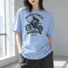 "Ride Wild" Heavyweight Unisex Crewneck T-shirt | Gildan 5000
