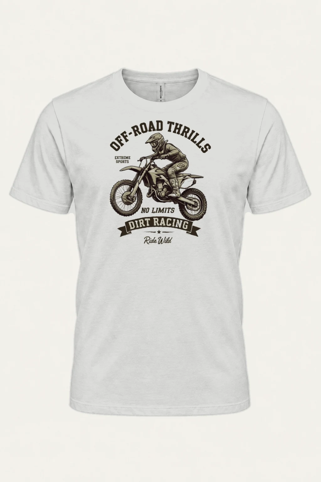 "Ride Wild" Heavyweight Unisex Crewneck T-shirt | Gildan 5000