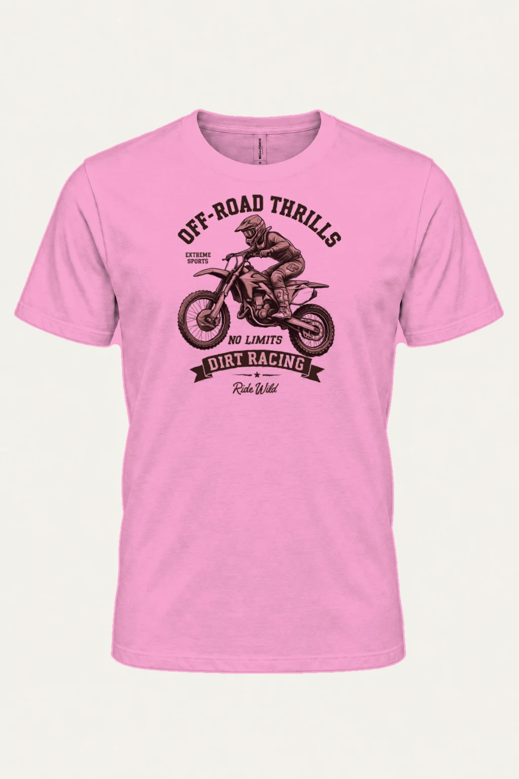 "Ride Wild" Heavyweight Unisex Crewneck T-shirt | Gildan 5000