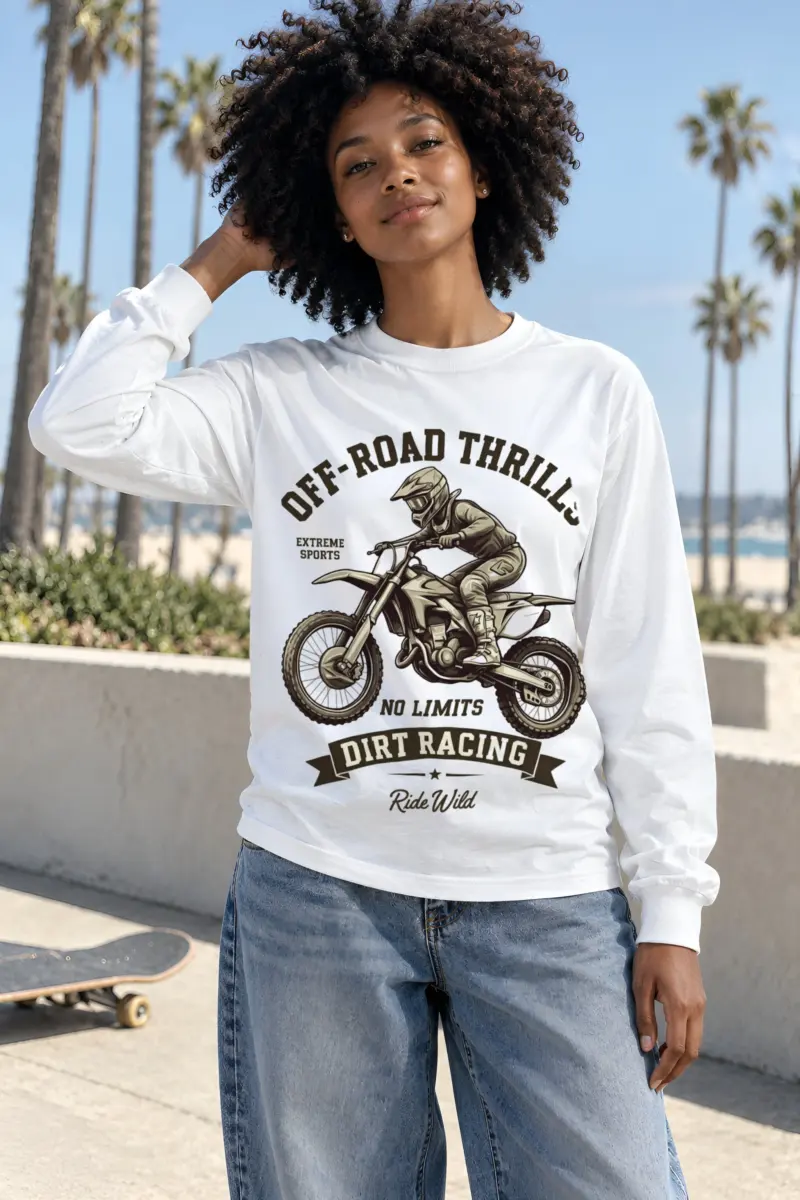 "Ride Wild" Unisex Longsleeve T-shirt