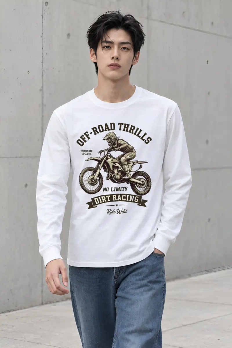 "Ride Wild" Unisex Longsleeve T-shirt