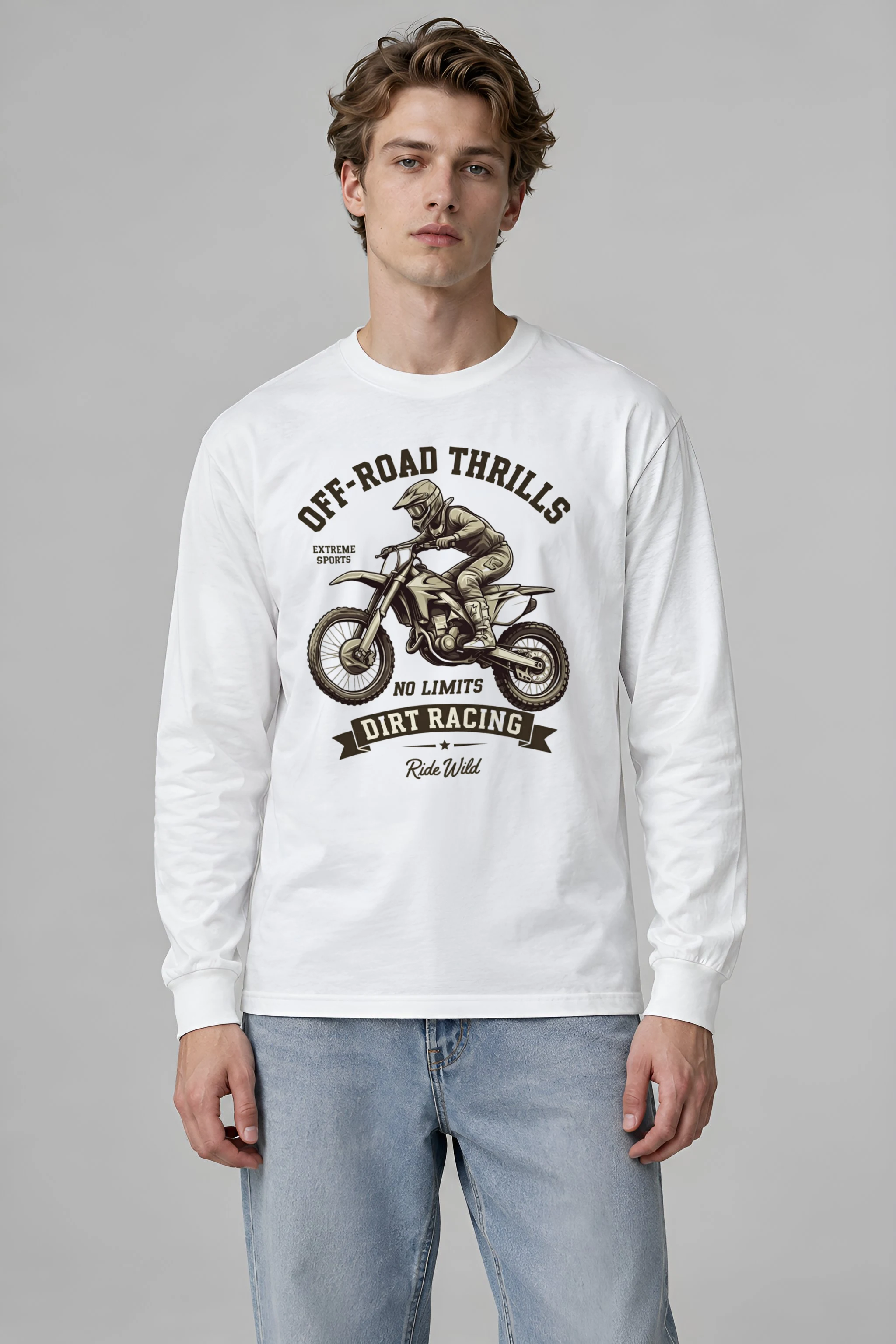 "Ride Wild" Unisex Longsleeve T-shirt