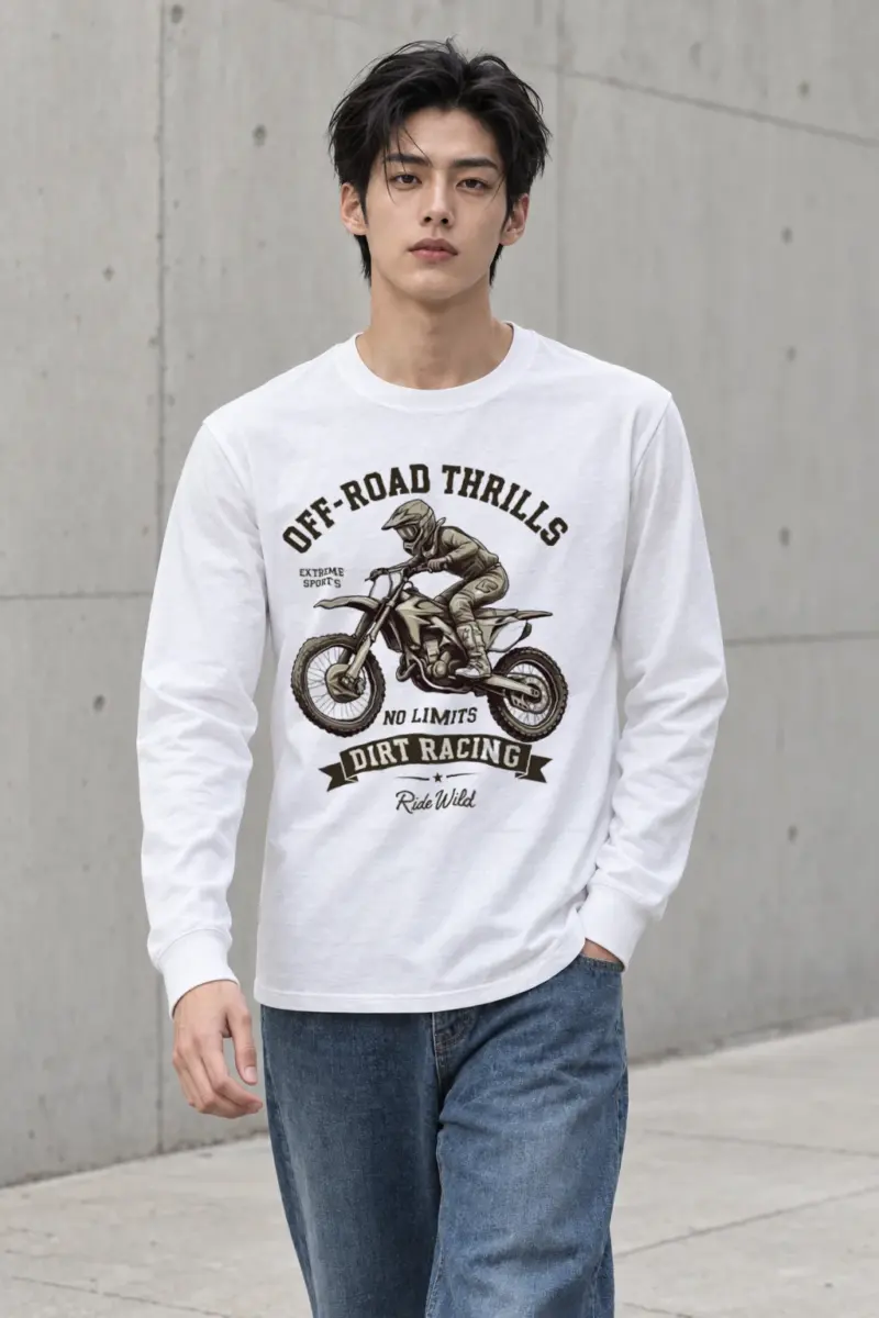 "Ride Wild" Unisex Longsleeve T-shirt