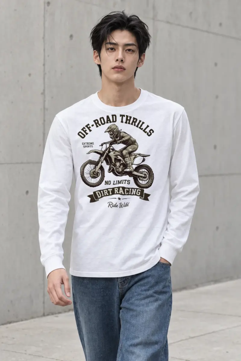 "Ride Wild" Unisex Longsleeve T-shirt