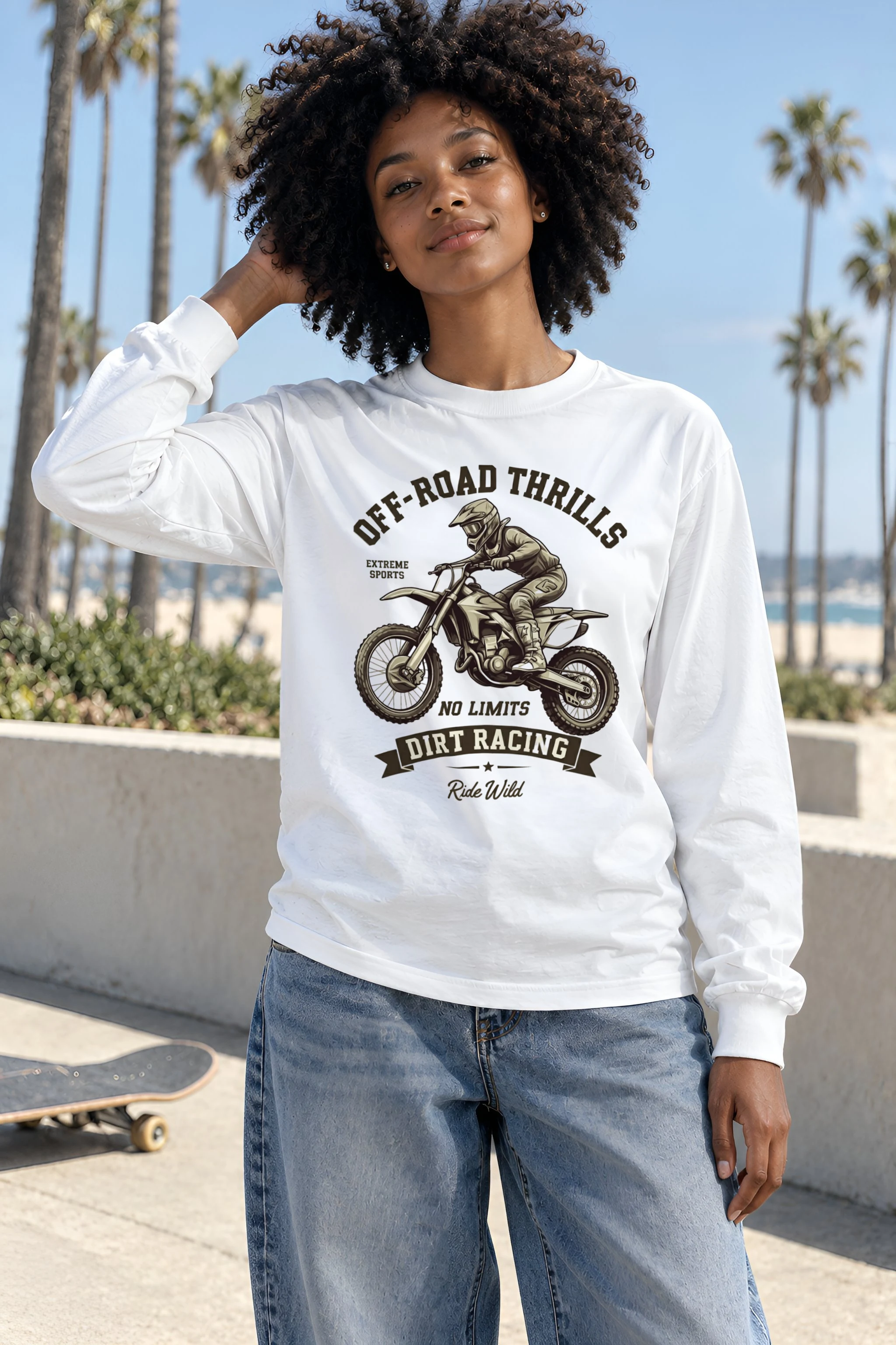 "Ride Wild" Unisex Longsleeve T-shirt
