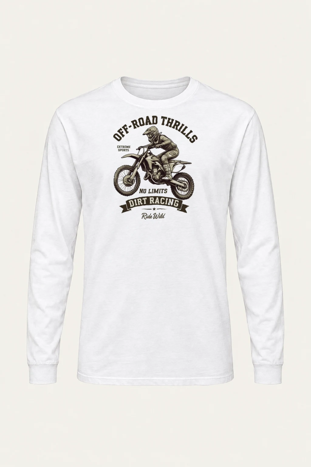 "Ride Wild" Unisex Longsleeve T-shirt | Gildan 2400