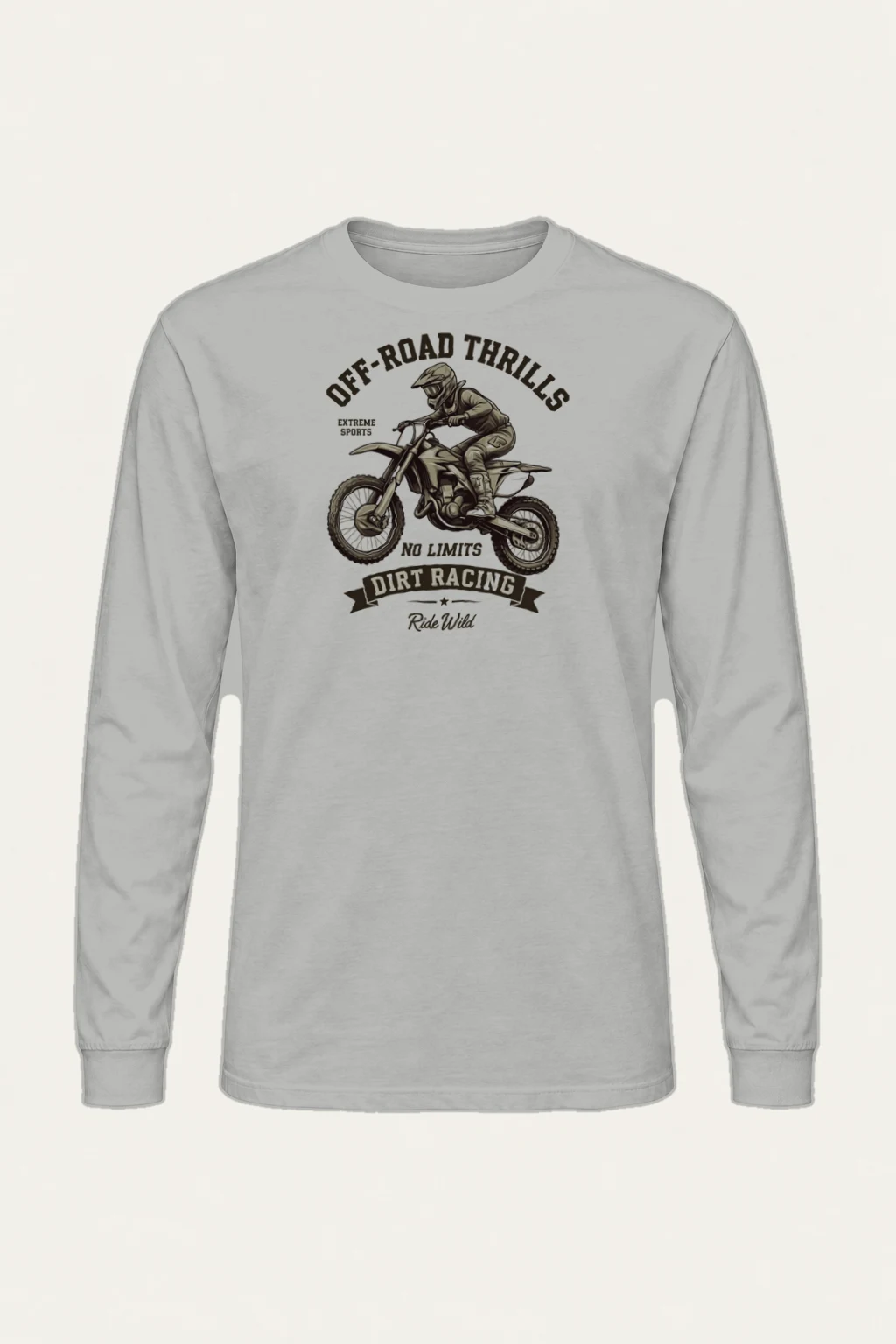 "Ride Wild" Unisex Longsleeve T-shirt | Gildan 2400