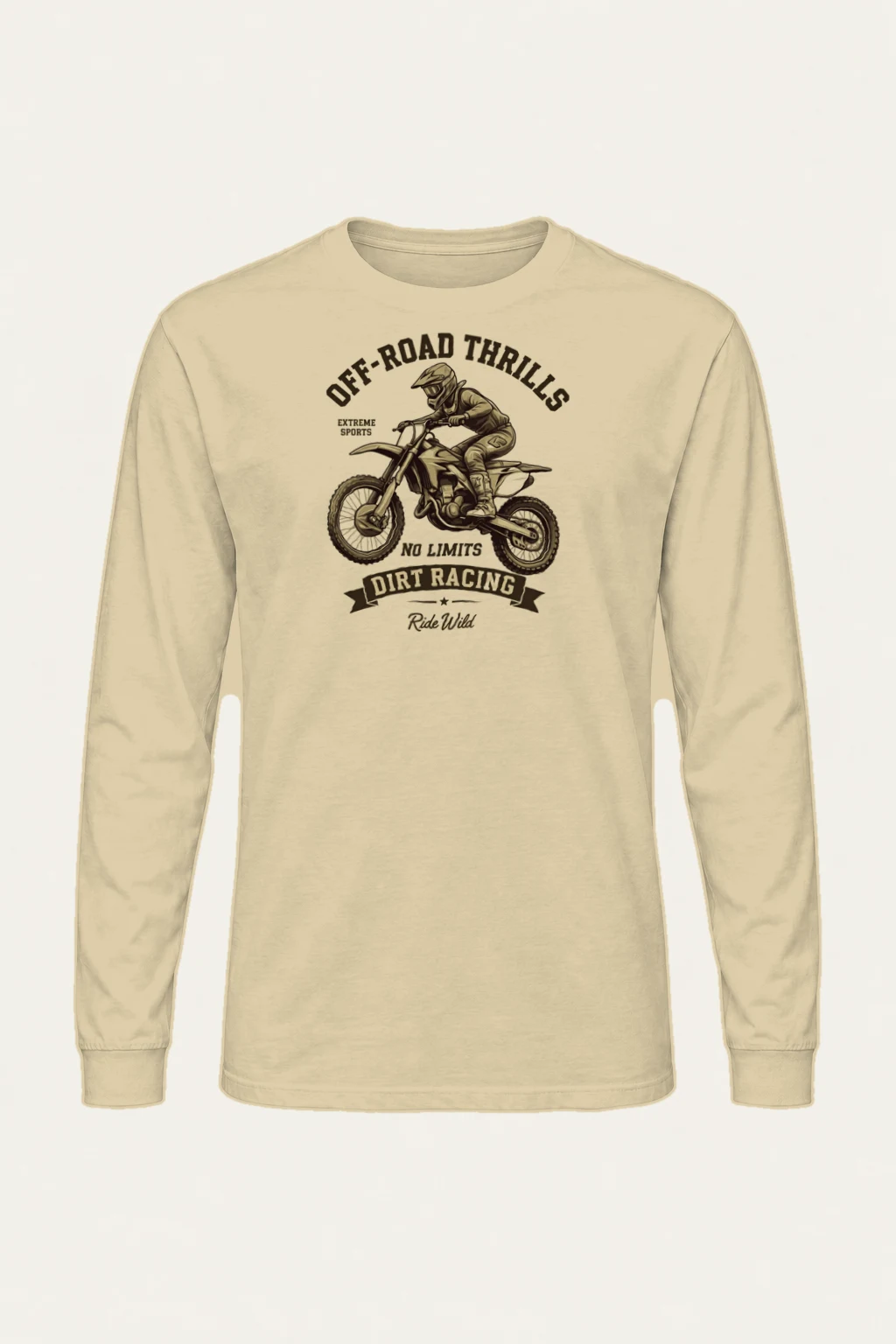 "Ride Wild" Unisex Longsleeve T-shirt | Gildan 2400