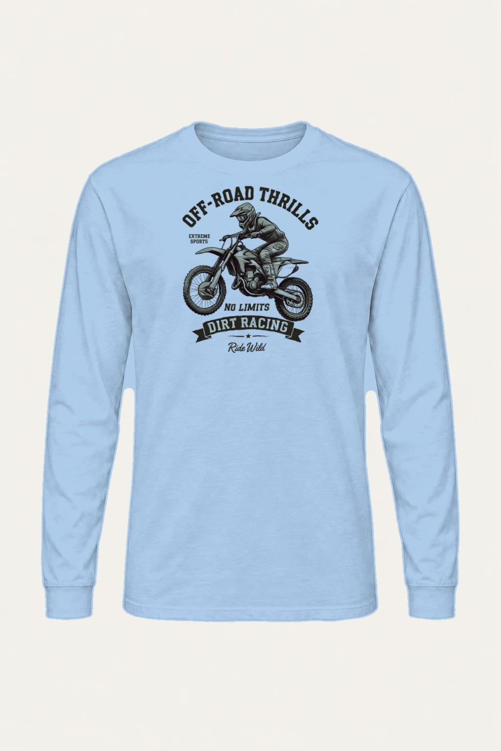"Ride Wild" Unisex Longsleeve T-shirt | Gildan 2400