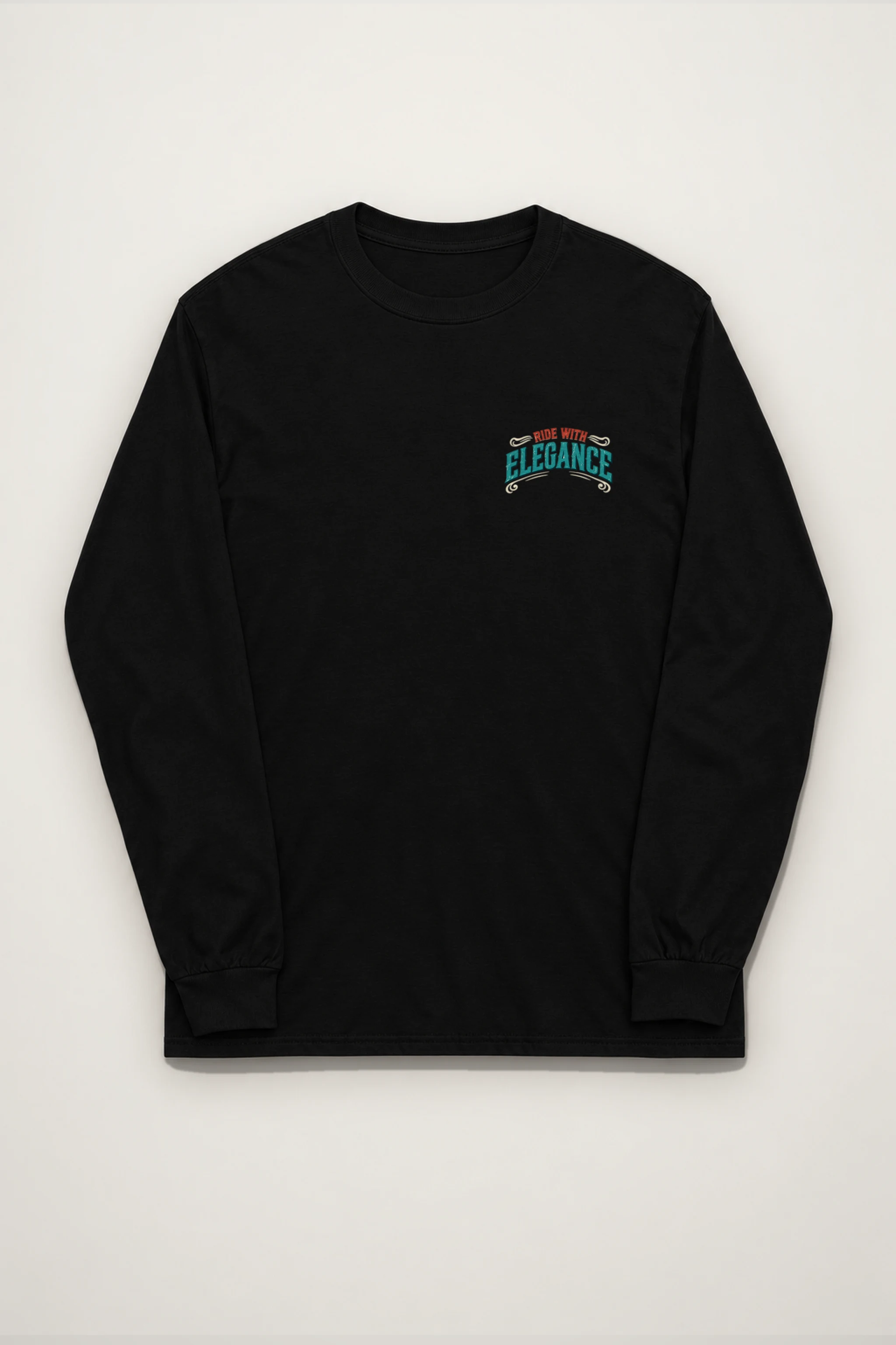"Ride With Elegance" Unisex Longsleeve T-shirt