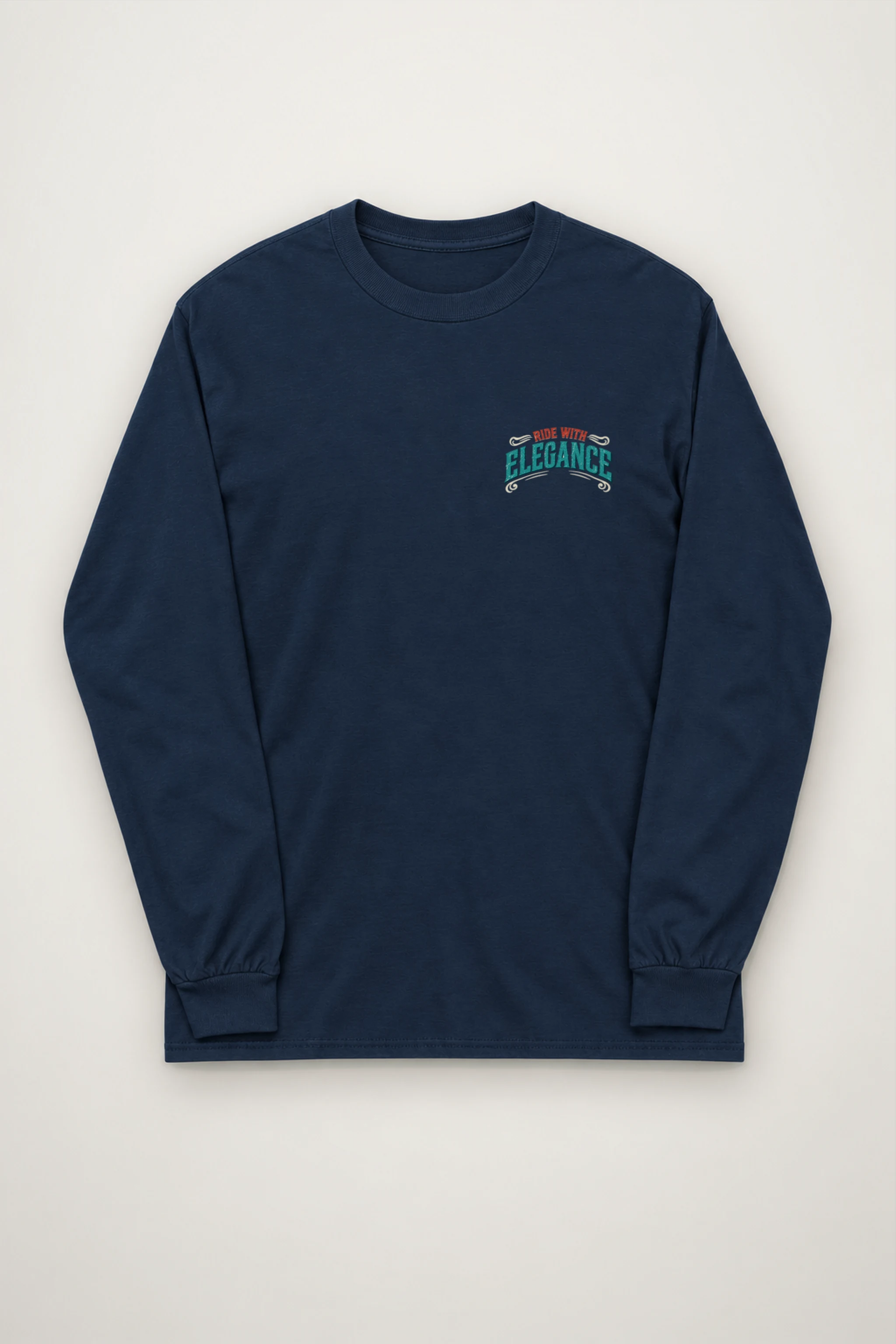 "Ride With Elegance" Unisex Longsleeve T-shirt