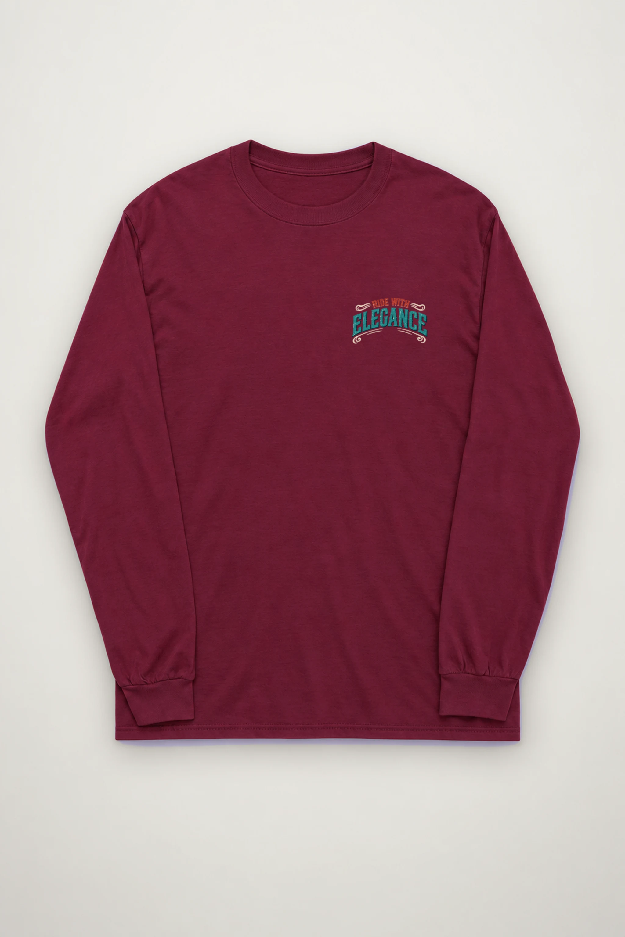 "Ride With Elegance" Unisex Longsleeve T-shirt