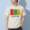 "Ride Your Bike" Heavyweight Unisex Crewneck T-shirt