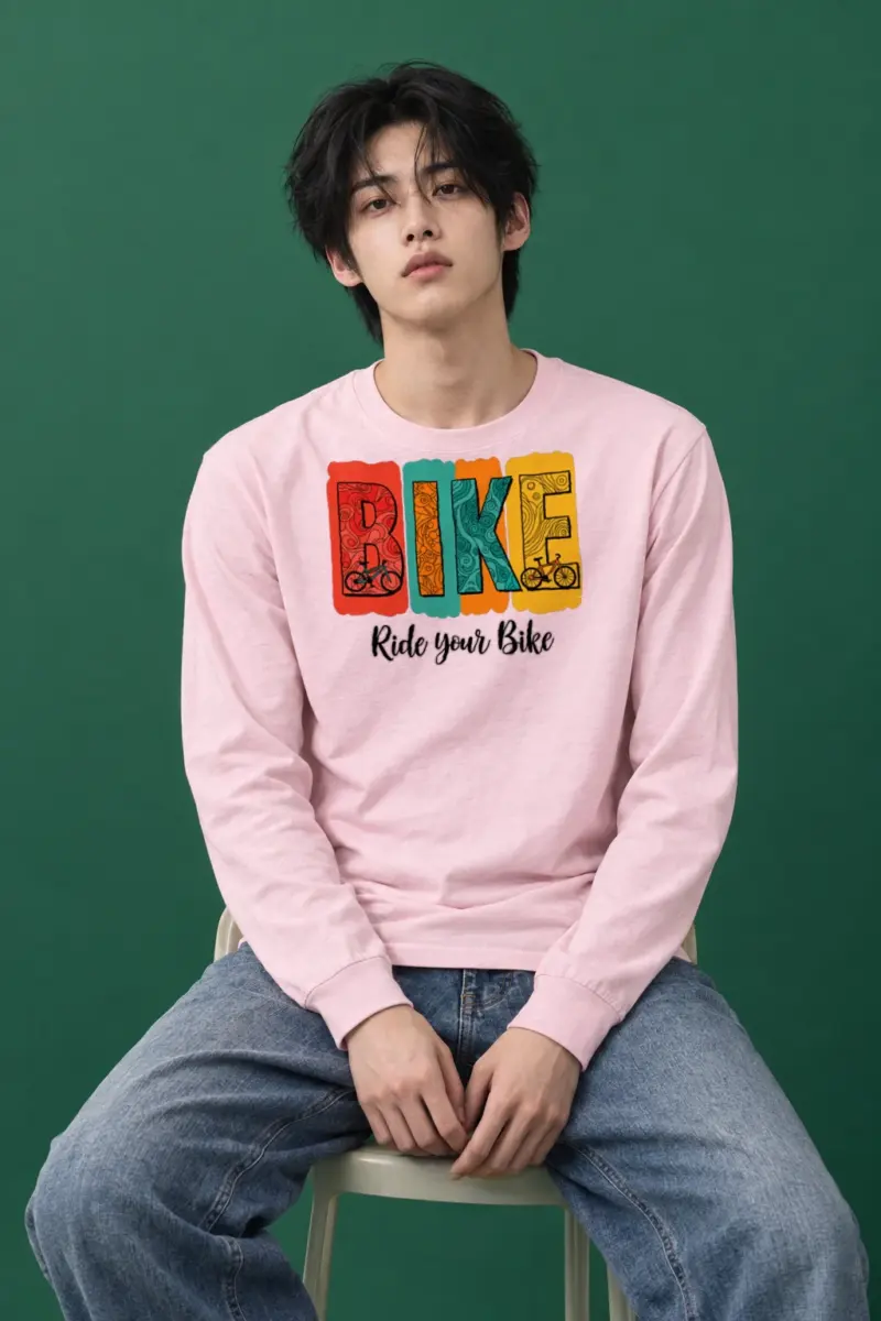 "Ride Your Bike" Unisex Longsleeve T-shirt