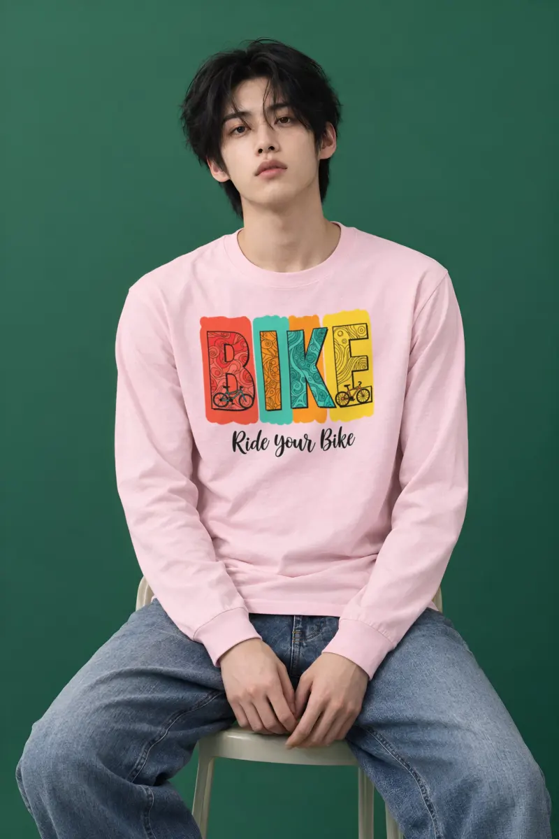 "Ride Your Bike" Unisex Longsleeve T-shirt