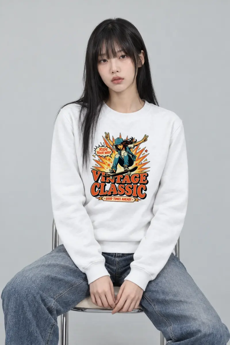 "Ride Your Way" Heavy Blend Unisex Crewneck Sweatshirt