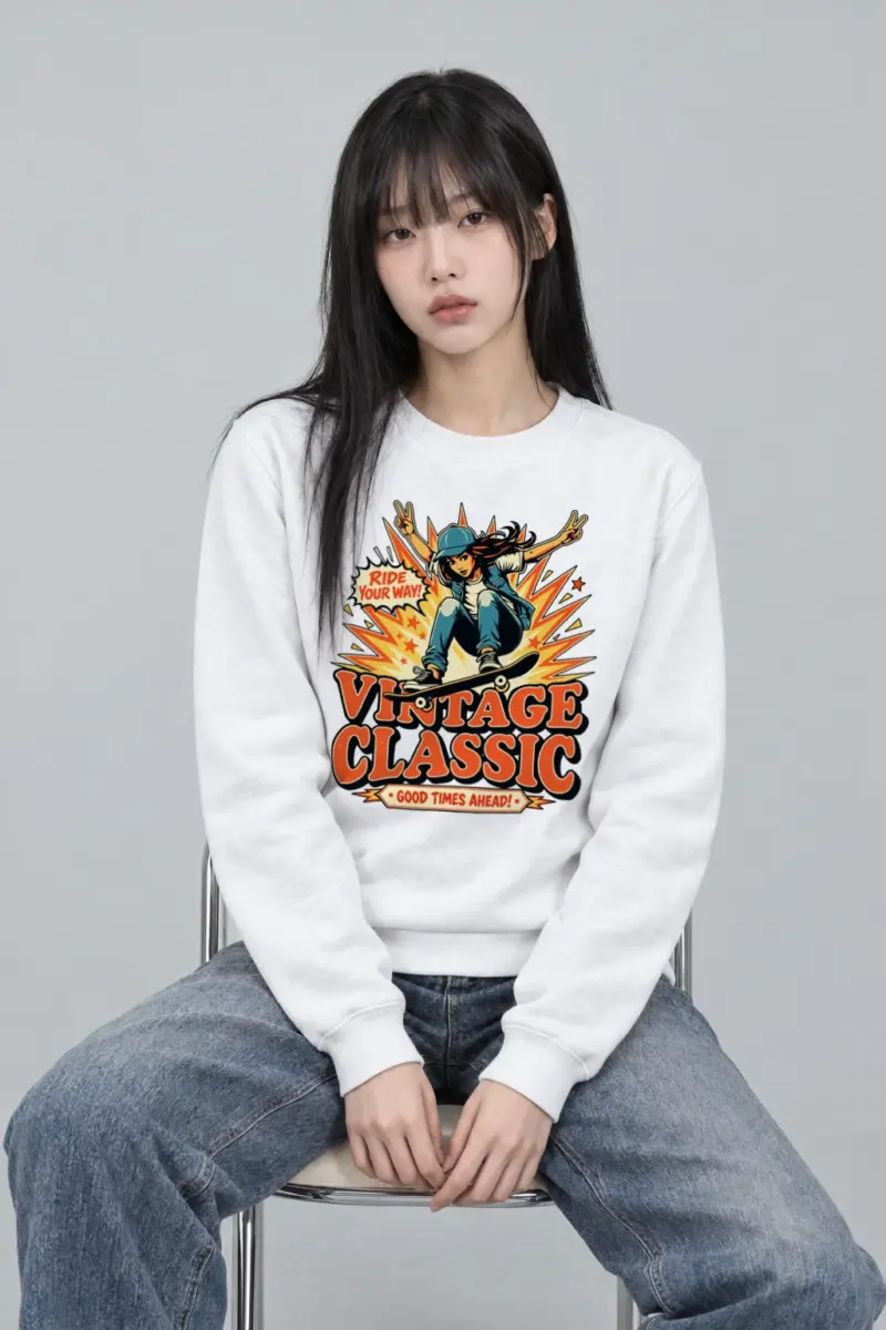 "Ride Your Way" Heavy Blend Unisex Crewneck Sweatshirt