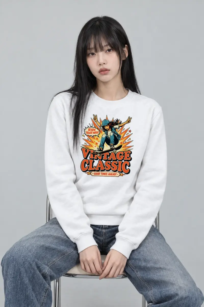 "Ride Your Way" Heavy Blend Unisex Crewneck Sweatshirt
