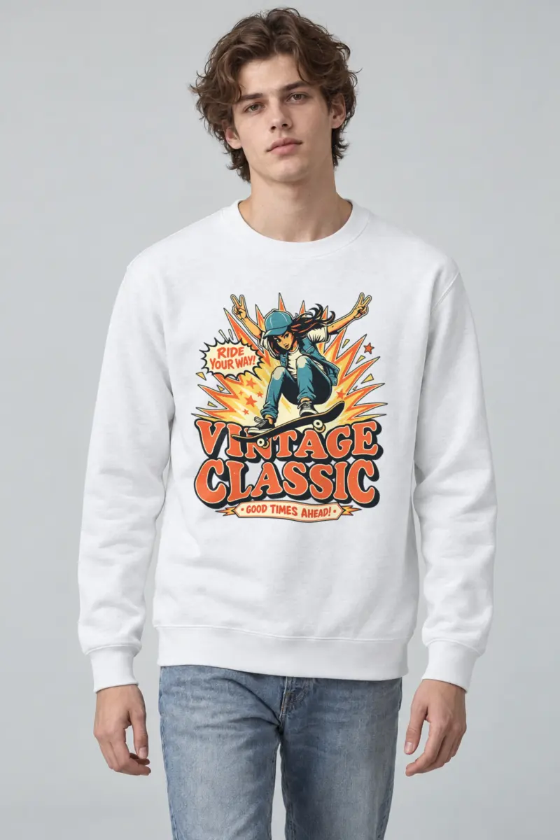 "Ride Your Way" Heavy Blend Unisex Crewneck Sweatshirt