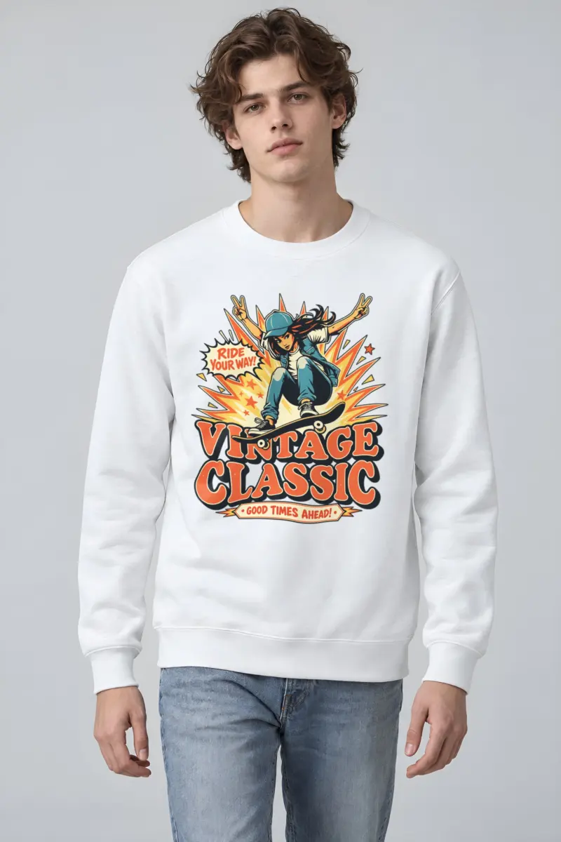"Ride Your Way" Heavy Blend Unisex Crewneck Sweatshirt