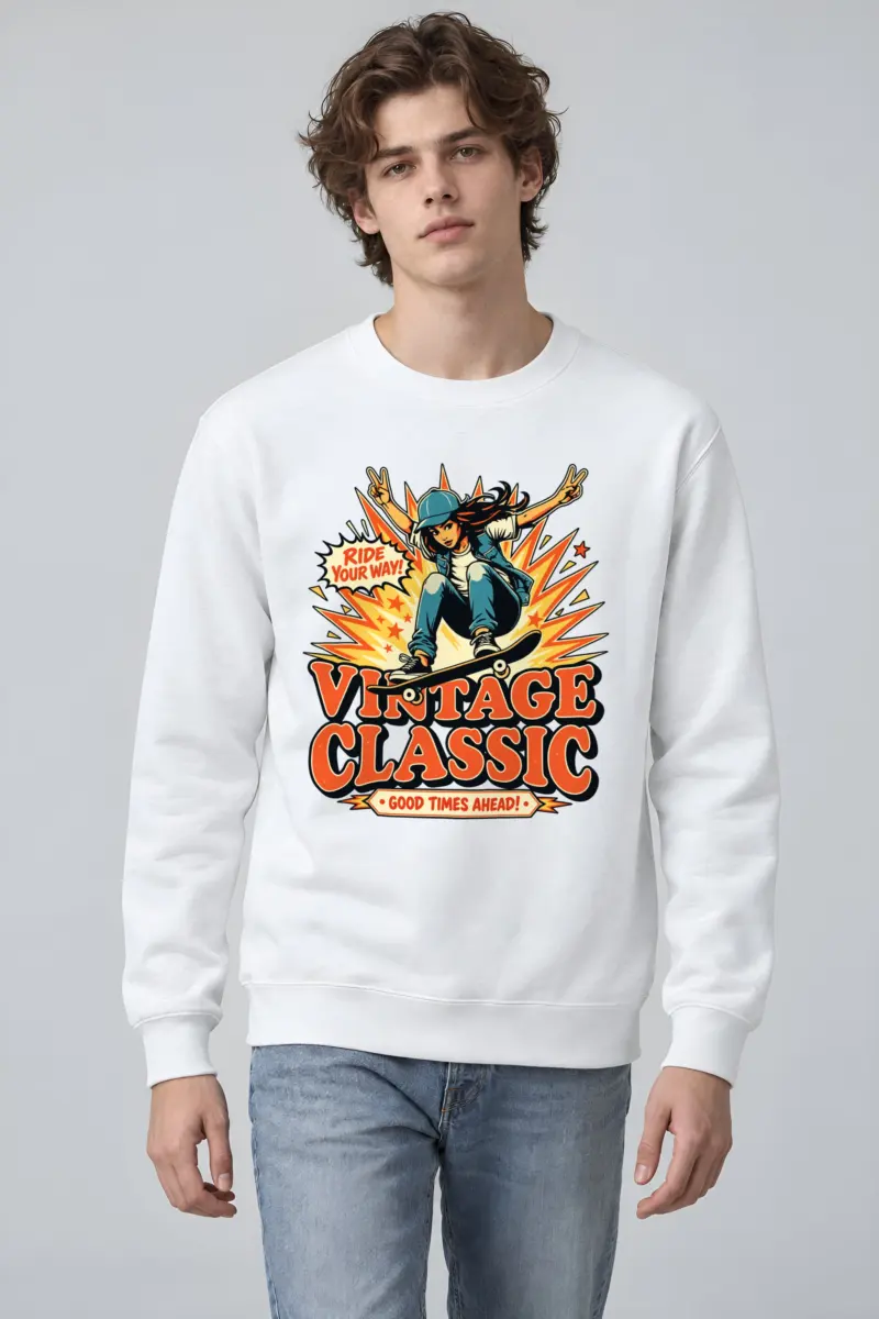 "Ride Your Way" Heavy Blend Unisex Crewneck Sweatshirt