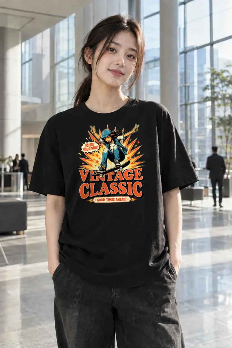 "Ride Your Way" Heavyweight Unisex Crewneck T-shirt | Gildan 5000