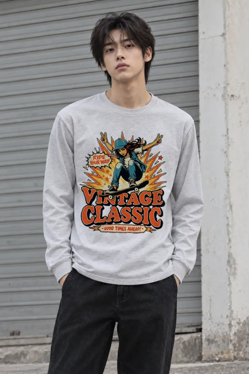 "Ride Your Way" Unisex Longsleeve T-shirt | Gildan 2400