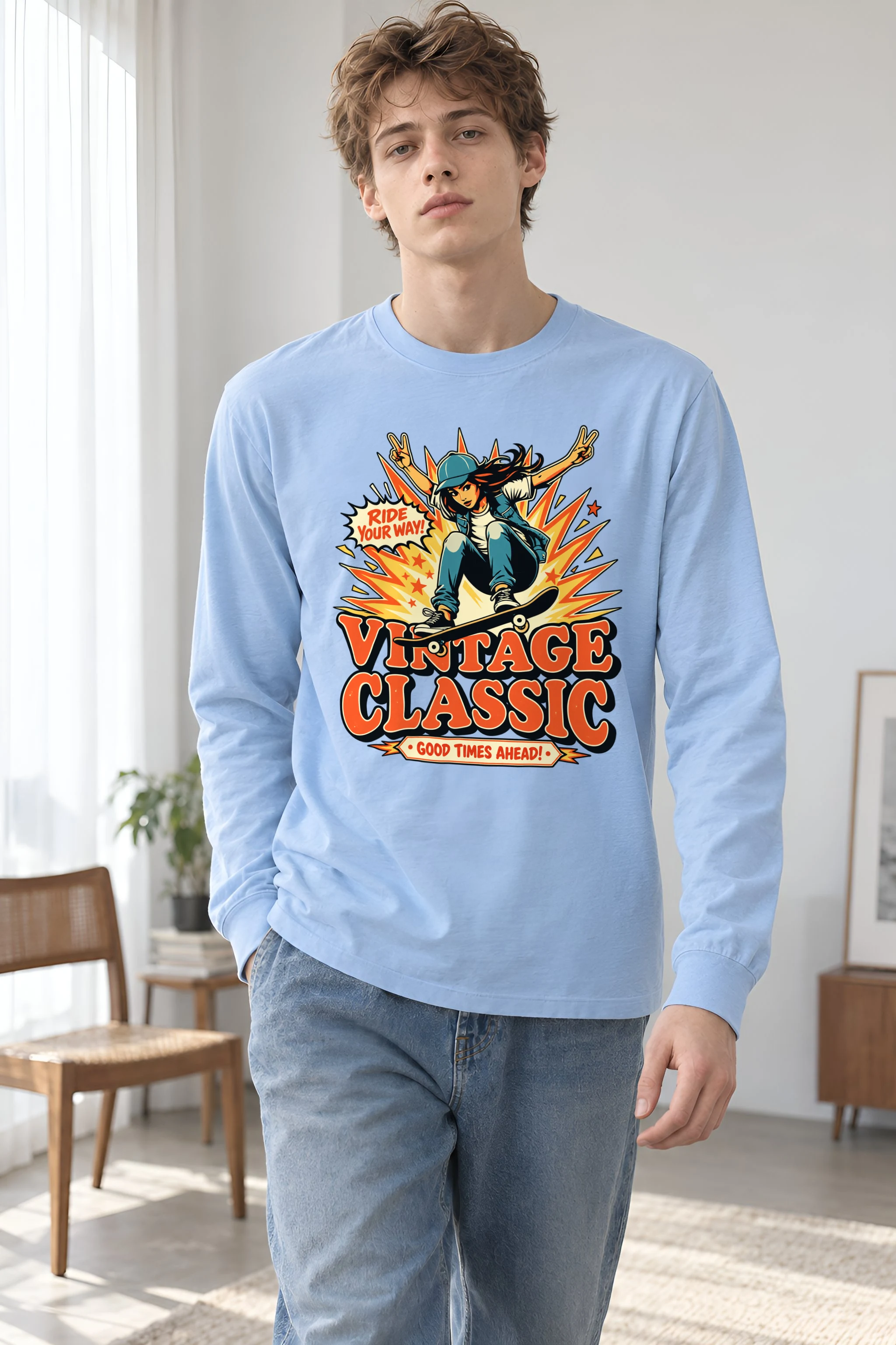 "Ride Your Way" Unisex Longsleeve T-shirt