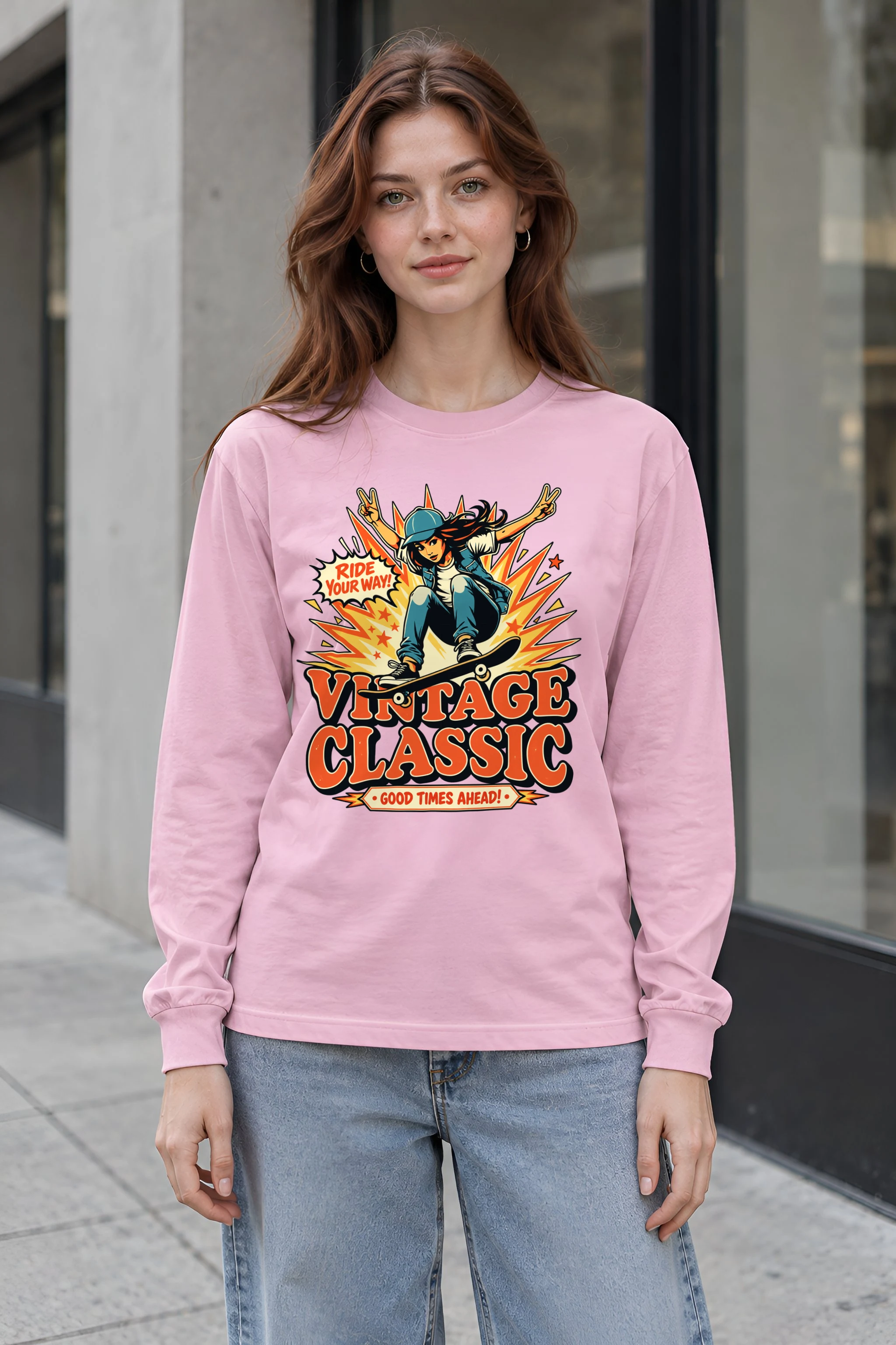 "Ride Your Way" Unisex Longsleeve T-shirt