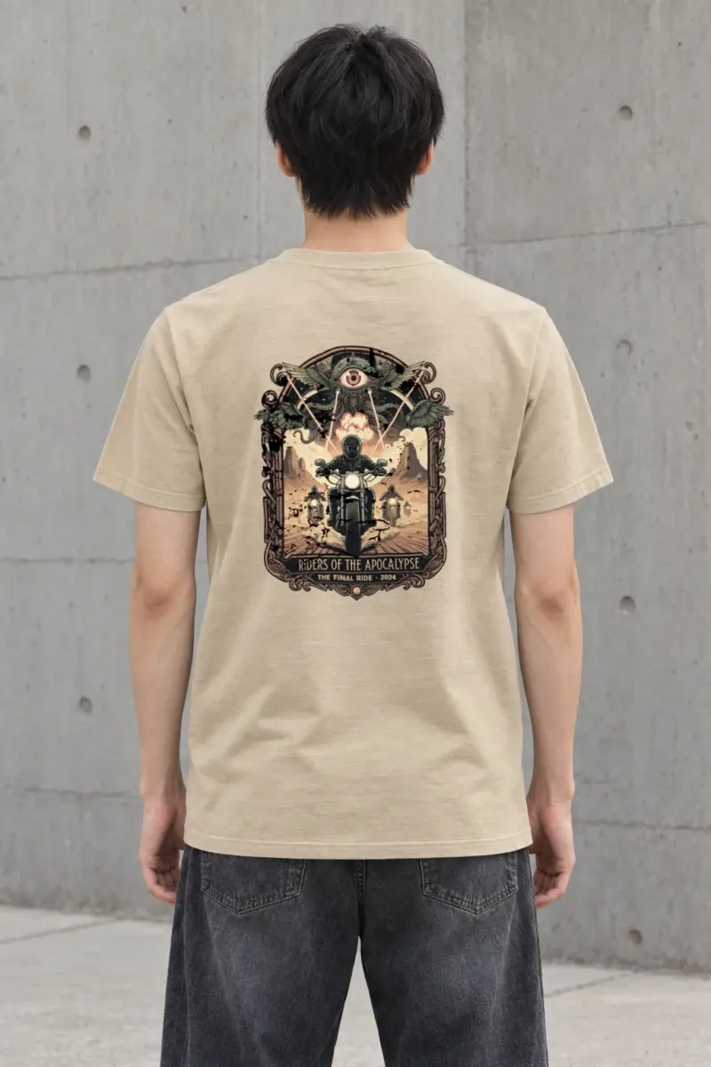 "Riders Of The Apocalypse" Heavyweight Unisex Crewneck T-shirt