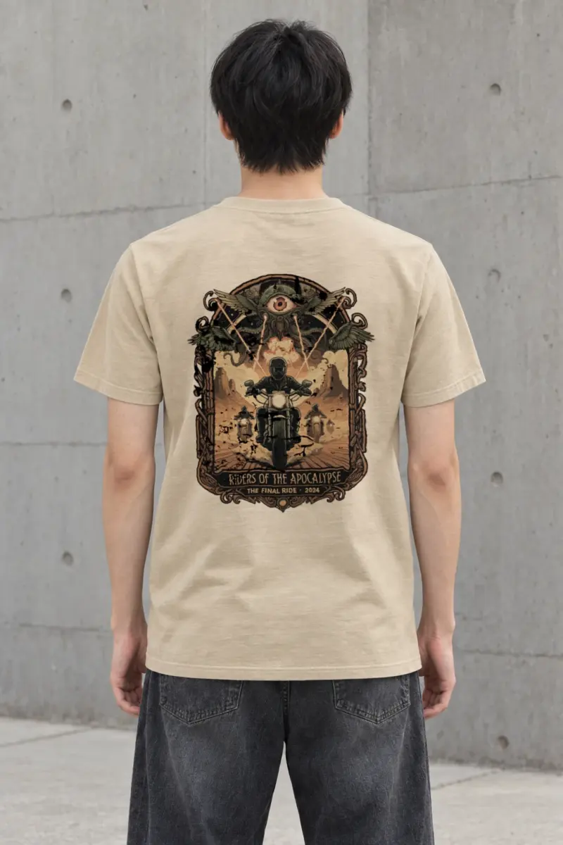 "Riders Of The Apocalypse" Heavyweight Unisex Crewneck T-shirt