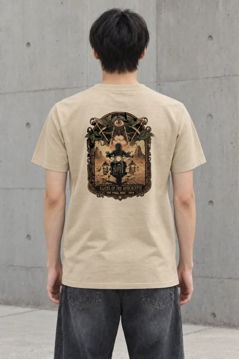 "Riders Of The Apocalypse" Heavyweight Unisex Crewneck T-shirt