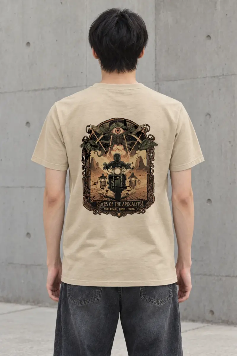 "Riders Of The Apocalypse" Heavyweight Unisex Crewneck T-shirt