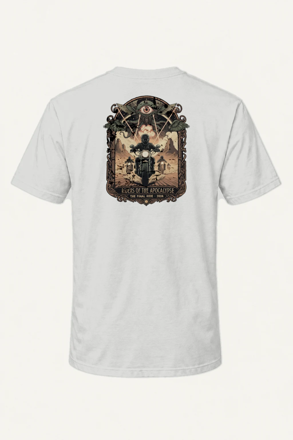 "Riders Of The Apocalypse" Heavyweight Unisex Crewneck T-shirt | Gildan 5000