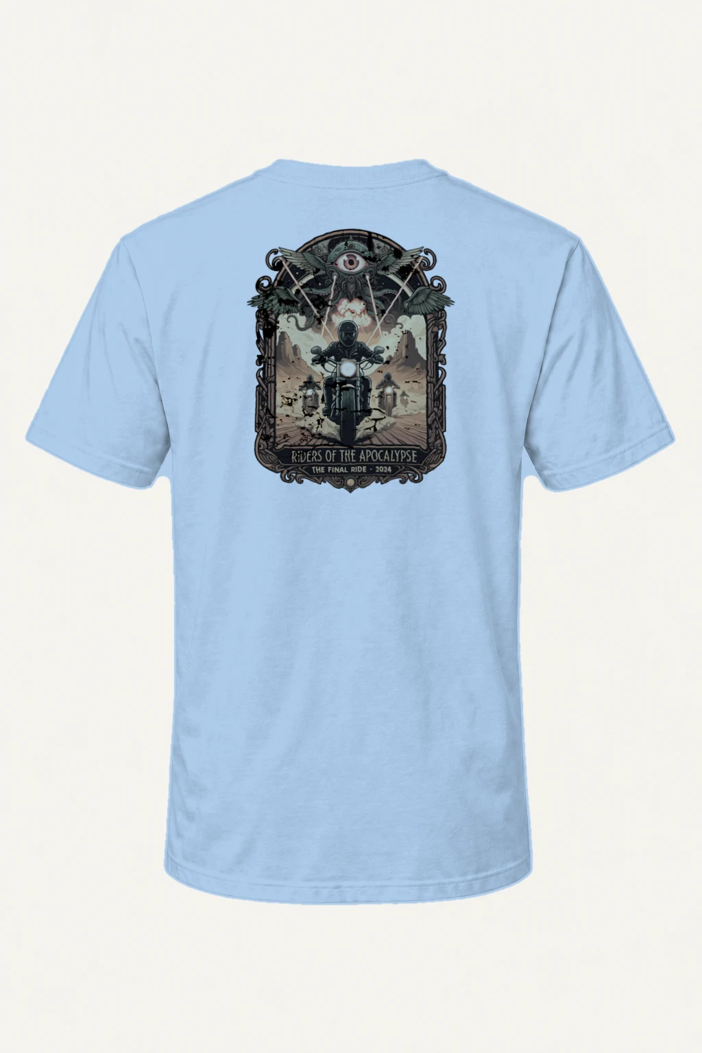 "Riders Of The Apocalypse" Heavyweight Unisex Crewneck T-shirt | Gildan 5000
