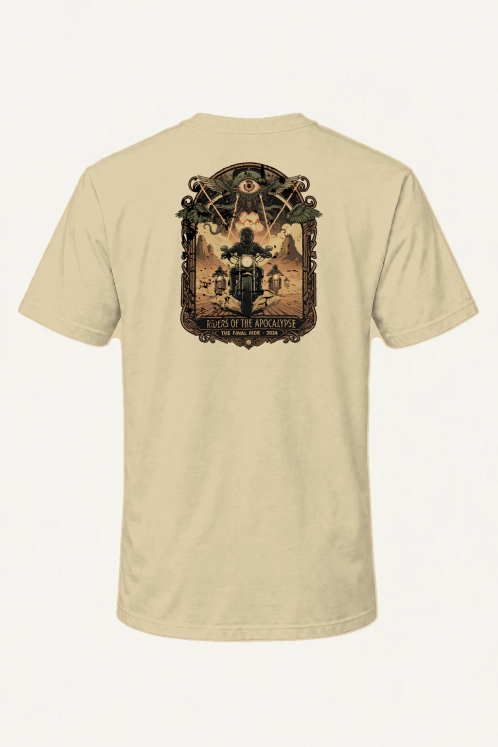 "Riders Of The Apocalypse" Heavyweight Unisex Crewneck T-shirt | Gildan 5000