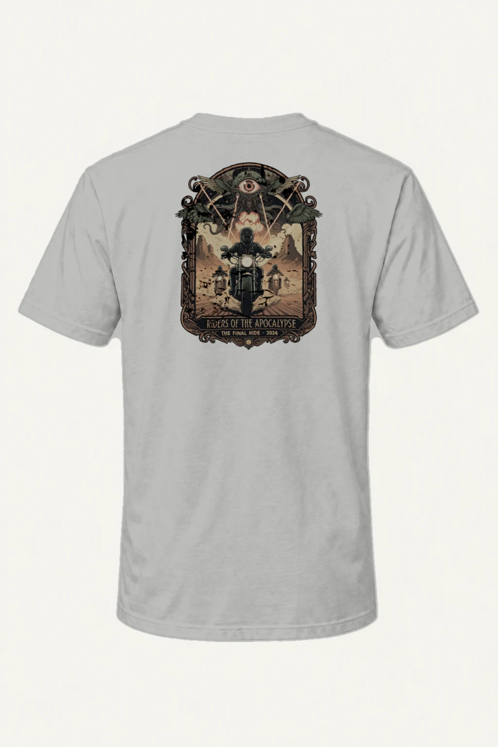 "Riders Of The Apocalypse" Heavyweight Unisex Crewneck T-shirt | Gildan 5000