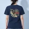 "Riding the Waves" Heavyweight Unisex Crewneck T-shirt