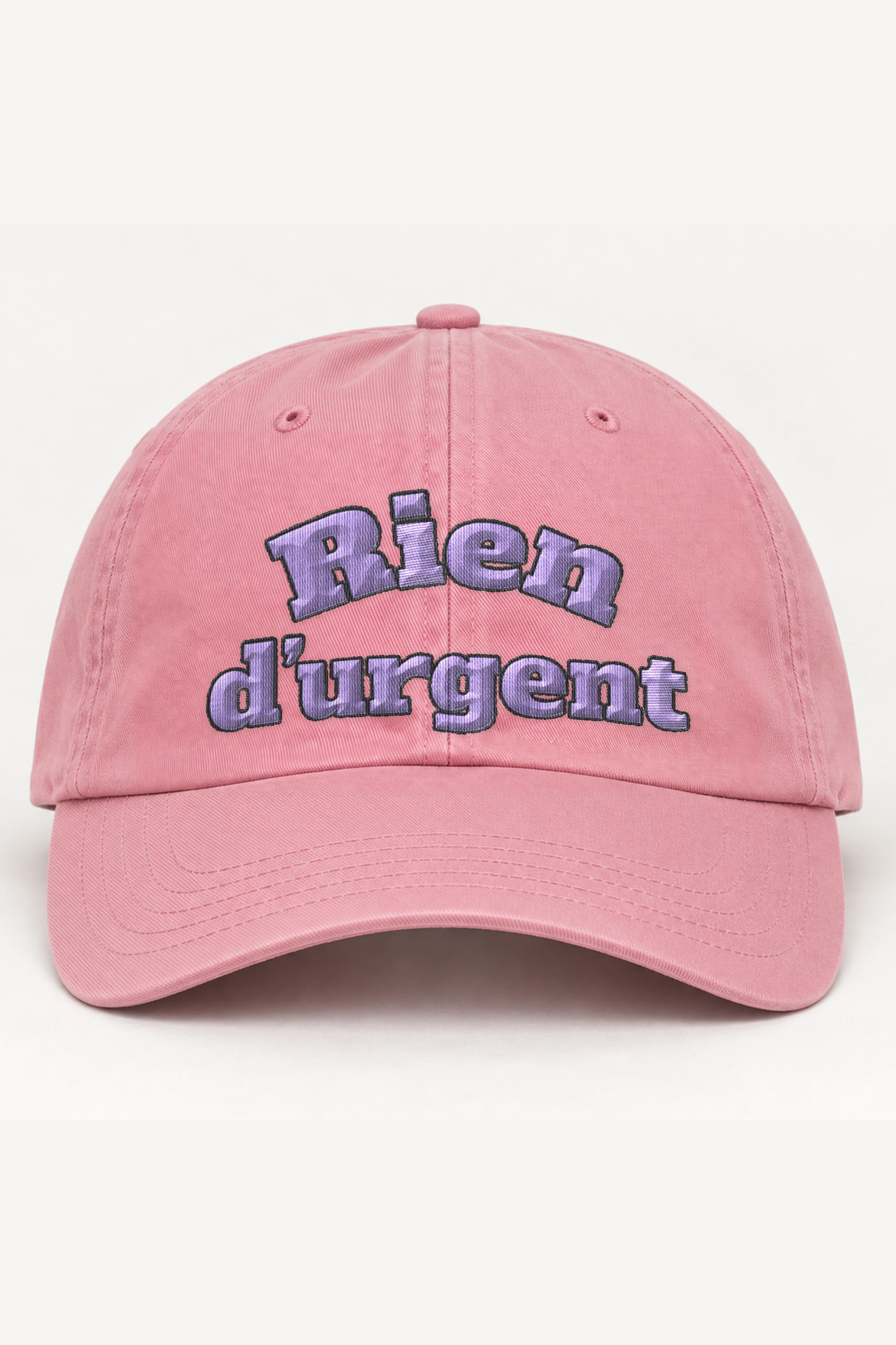 "Rien d'Urgent" Classic Dad Hat · Embroidered