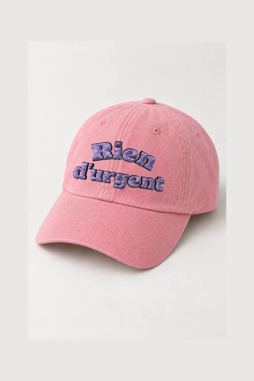 "Rien d'Urgent" Classic Dad Hat · Embroidered | Yupoong 6245CM