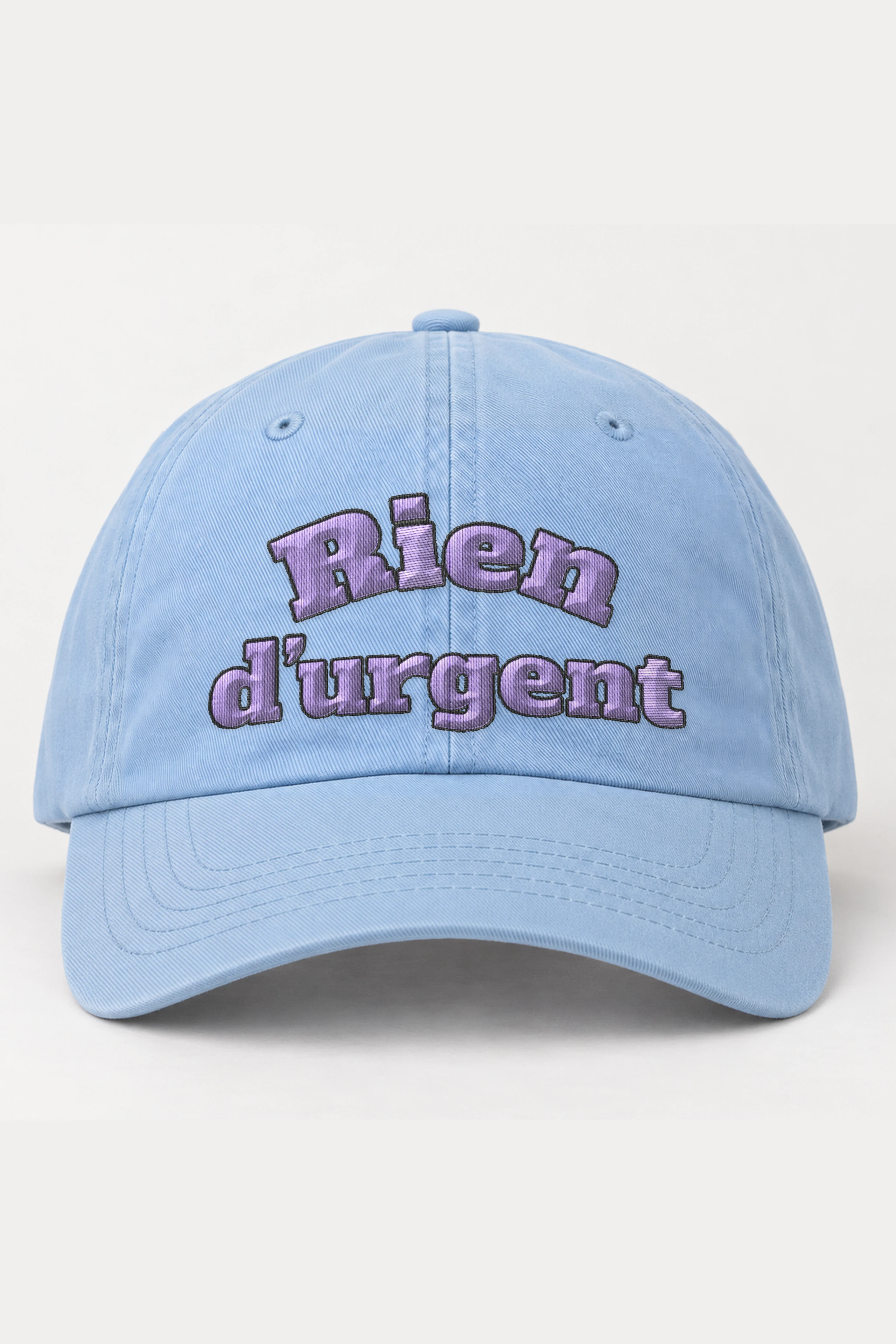 "Rien d'Urgent" Classic Dad Hat · Embroidered