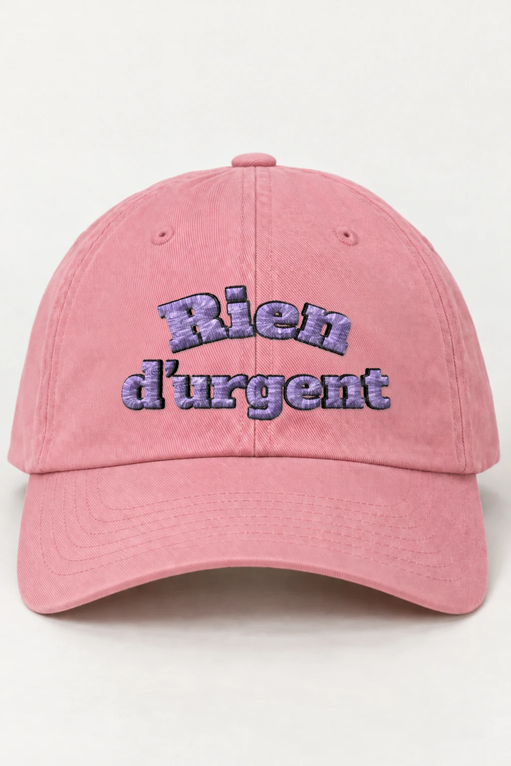 "Rien d'Urgent" Classic Dad Hat · Embroidered | Yupoong 6245CM