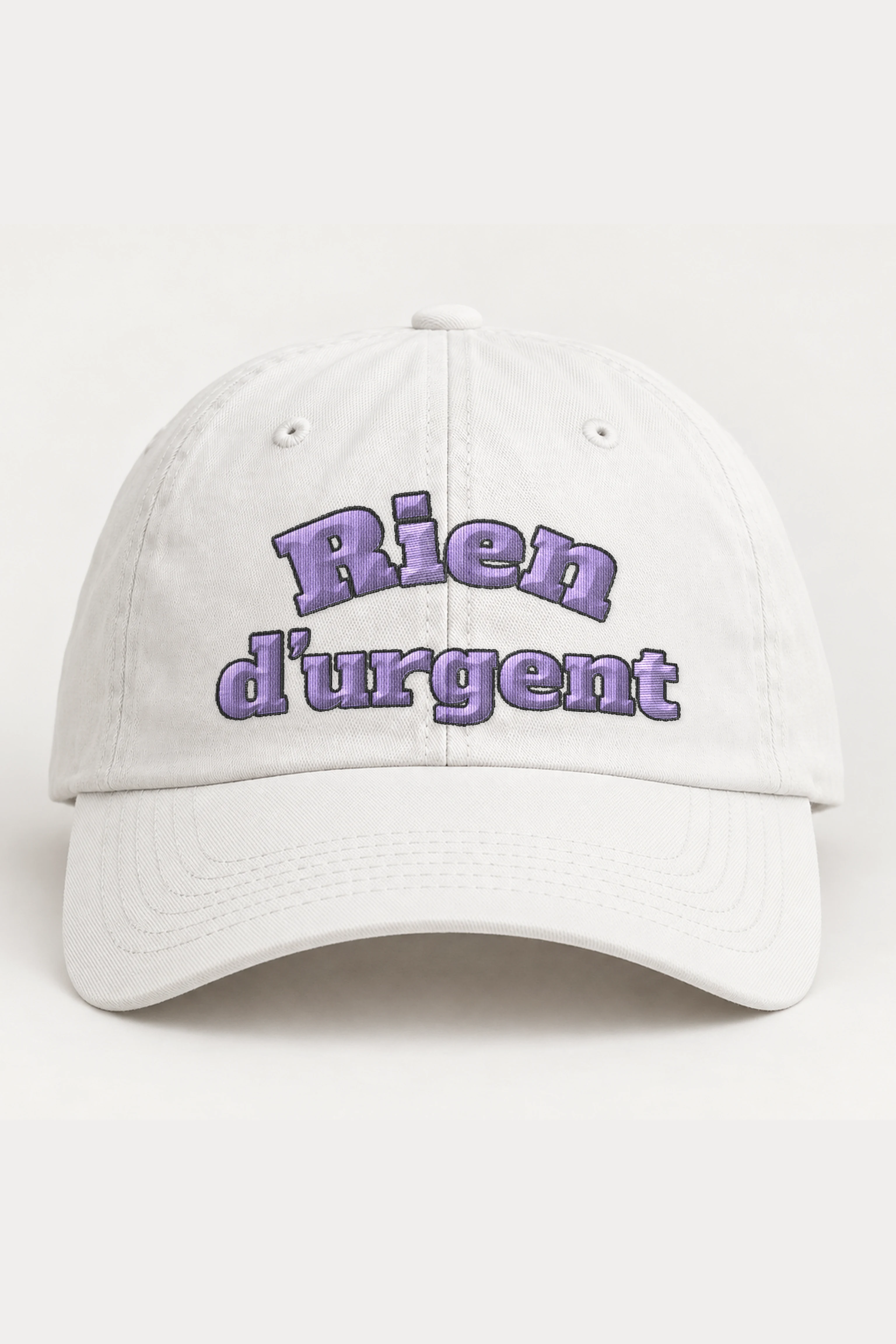 "Rien d'Urgent" Classic Dad Hat · Embroidered