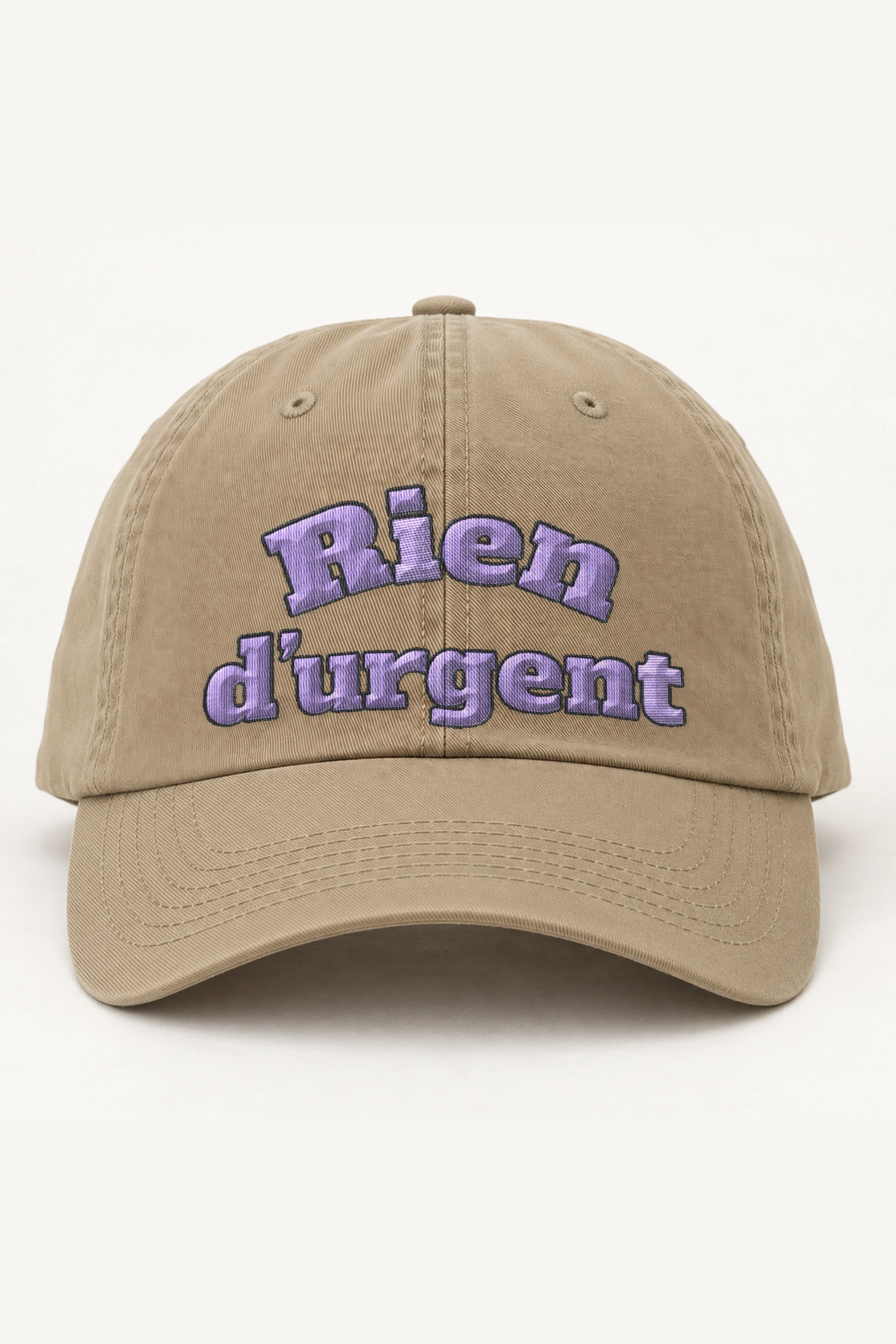 "Rien d'Urgent" Classic Dad Hat · Embroidered