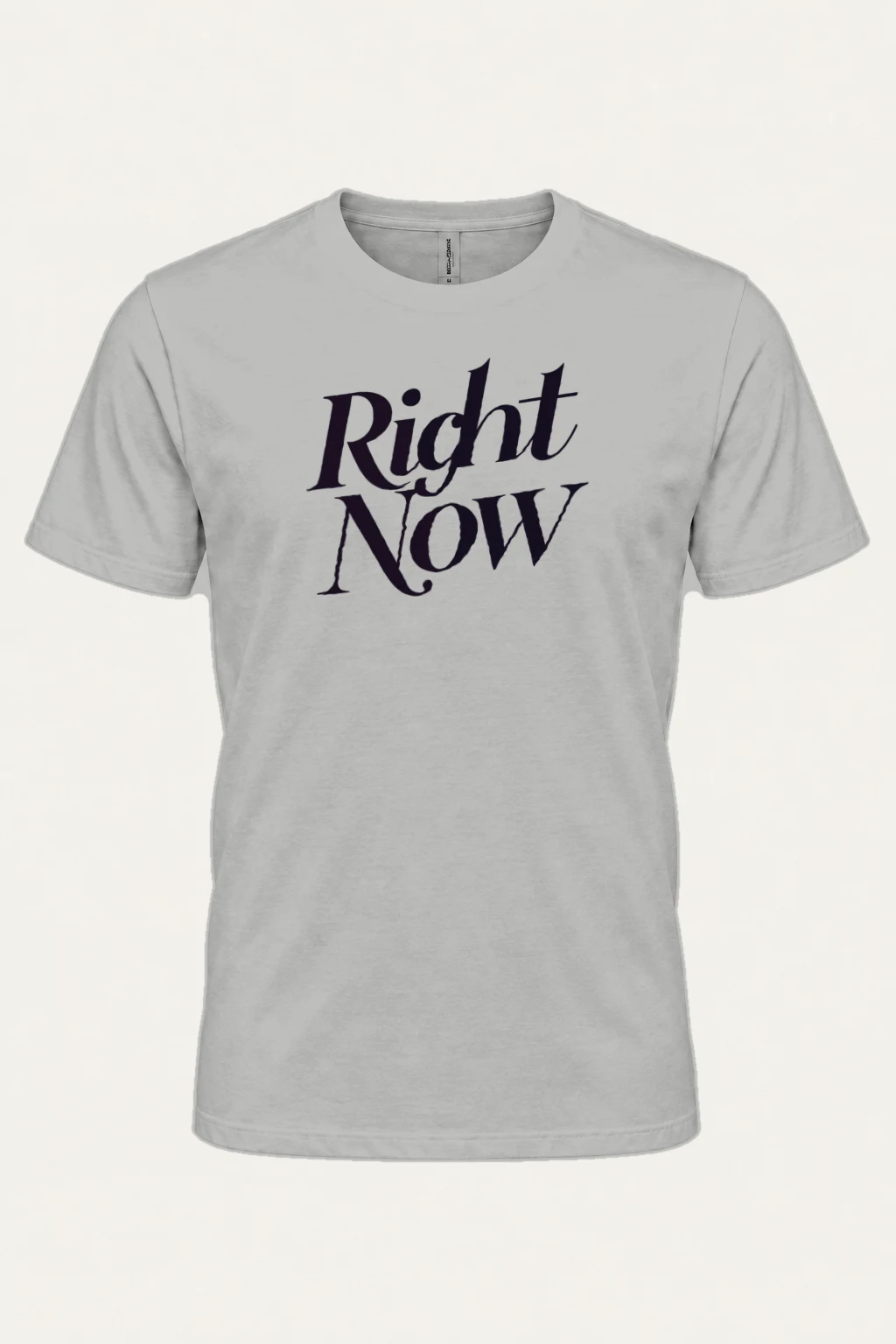 "Right Now" Heavyweight Unisex Crewneck T-shirt | Gildan 5000